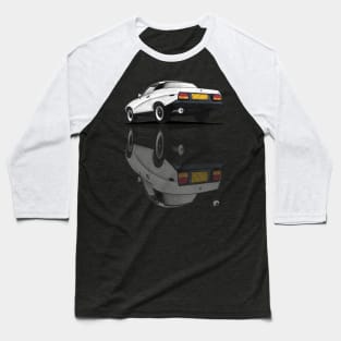 Geo3Doodles Triumph TR7 (reflect) Doodle Baseball T-Shirt